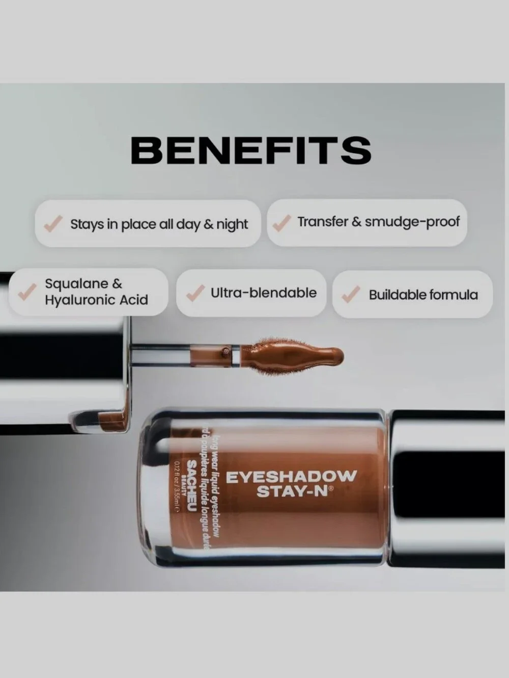 SACHEU LONG WEAR LIQUID EYESHADOW STAY-N.